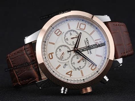 how to spot a fake montblanc timewalker watch|montblanc timewalker for sale.